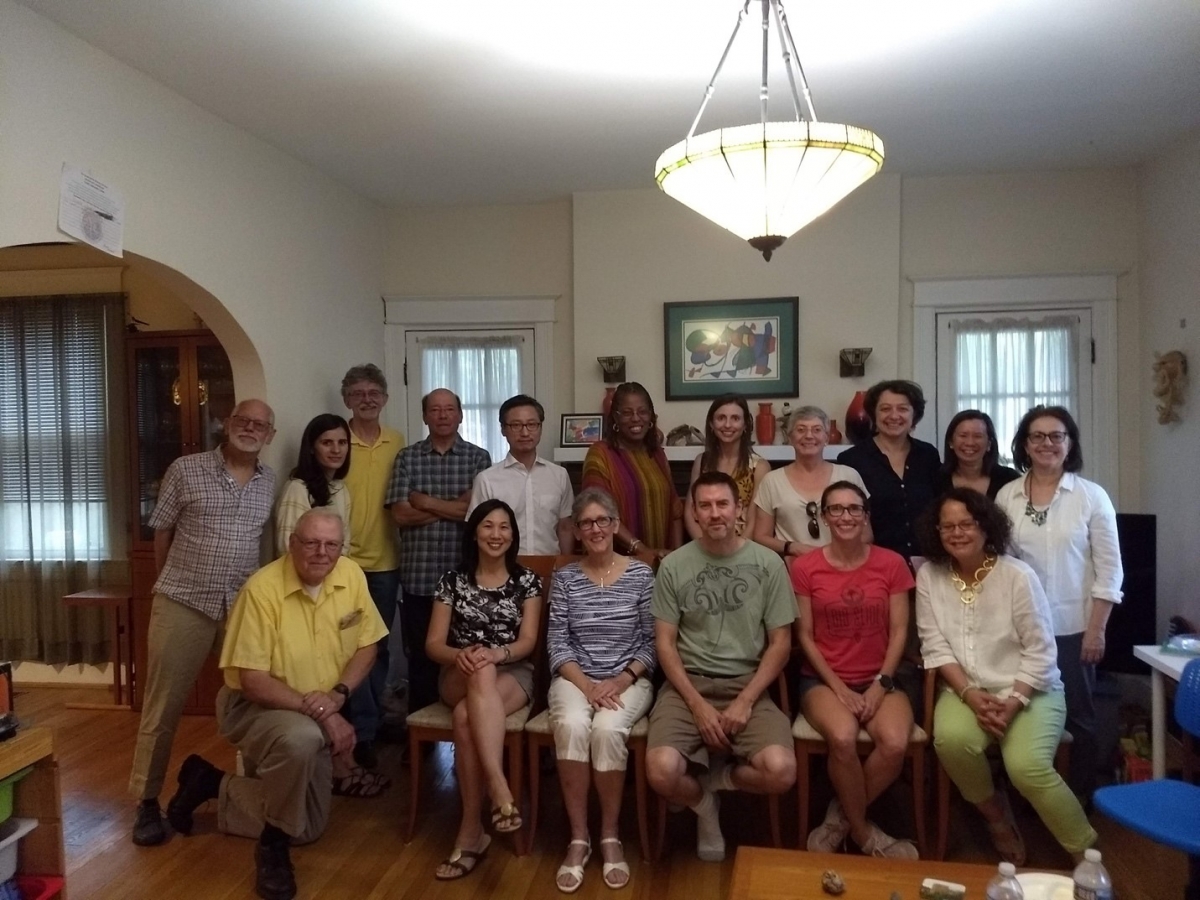 group photo of department faculty