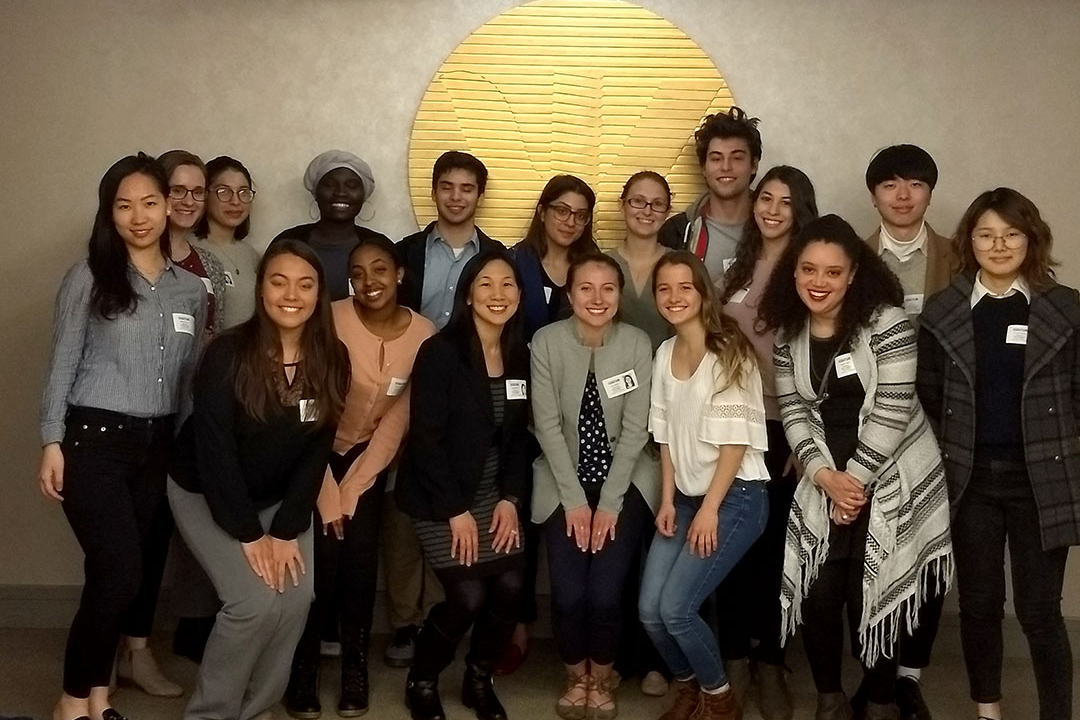 Undergraduate students in one of Associate Professor of Clinical/Community Psychology Christina Gee’s clinical psychology courses visited the American Psychological Association.